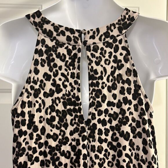 Torrid Leopard Super Soft Knit Sleeveless A-Line Flowy Sundress- Size 1=1X=14/16 - Picture 8 of 16